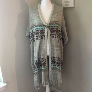 Kontrol Fringe Sweater Cardigan